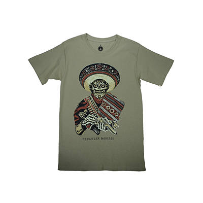 Playera Conejo Calaca Pistola